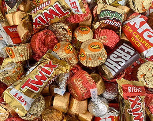 Spring Candy Assortment REESE'S Miniatures Peanut Butter Cups- KISSES Milk Chocolate- ROLO- HERSHEY'S Miniatures- 3 Pound Bag Spring Candy Assortment REESE'S Miniatures Peanut Butter Cups- KISSES Milk Chocolate- ROLO- HERSHEY'S Miniatures- 3 Pound Bag