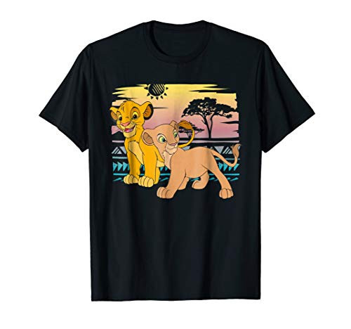 Disney The Lion King Young Simba Nala 90s T-Shirt