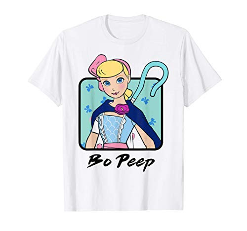 Disney Pixar Toy Story 4 Bo Peep Colorful Bust Portrait T-Shirt