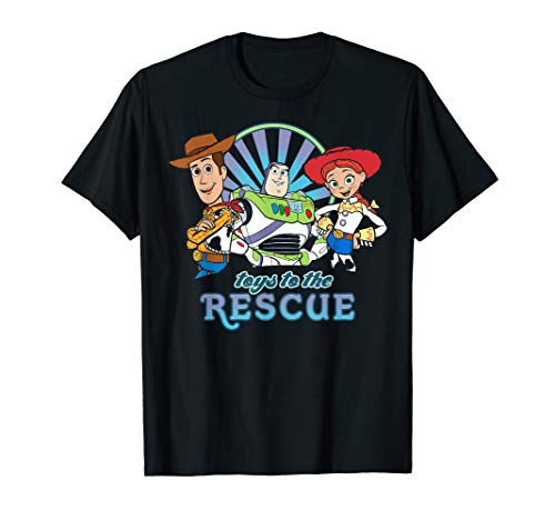 Disney Pixar Toy Story Jessie Woody Buzz Toys To The Rescue T-Shirt Disney Pixar Toy Story Jessie Woody Buzz Toys To The Rescue T-Shirt