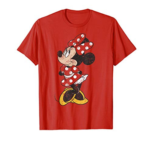 Disney Mickey And Friends Minnie Mouse Simple T-Shirt Disney Mickey And Friends Minnie Mouse Simple T-Shirt