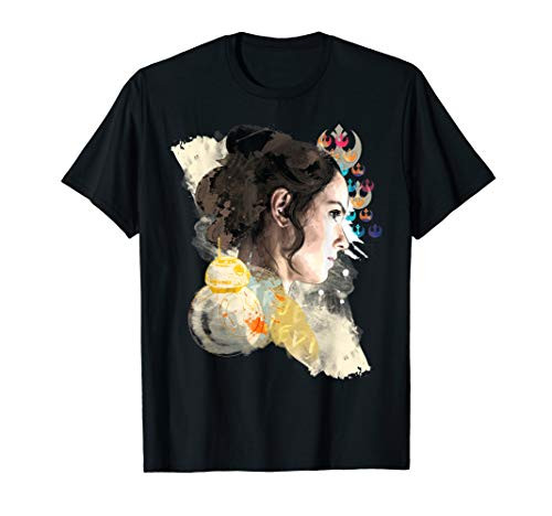 Star Wars The Rise of Skywalker Rey Collage T-Shirt