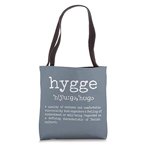 Cosy and Comfy Danish Definition of Hygge Tote Bag