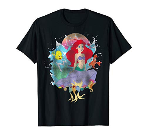 Disney The Little Mermaid Ariel Splash T-Shirt Disney The Little Mermaid Ariel Splash T-Shirt