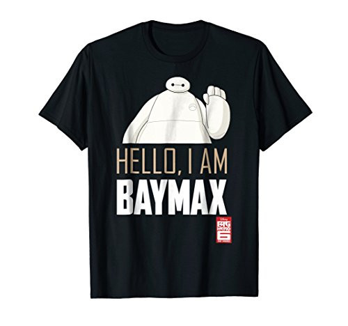 Disney Big Hero 6 TV Series Baymax Hello Graphic T-Shirt
