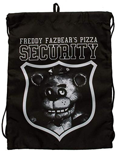 Five Nights at Freddy's Freddy Fazbear's Pizza Security Drawstring Backpack