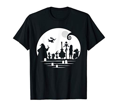 Disney The Nightmare Before Christmas Character Silhouette T-Shirt