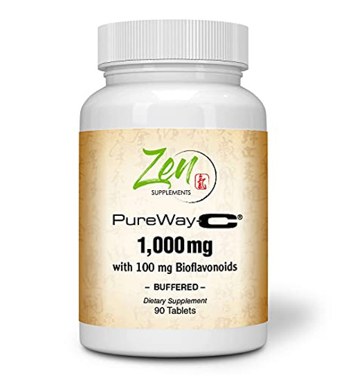 Buffered Vitamin C 1000mg - Advanced Vitamin C Supplement with Rose Hips- Bioflavonoid Complex and More - Immune System and Antioxidant Support -Non-GMO 90 Ascorbic Acid Powder Tablets Buffered Vitamin C 1000mg - Advanced Vitamin C Supplement with Rose Hips- Bioflavonoid Complex and More - Immune System and Antioxidant Support -Non-GMO 90 Ascorbic Acid Powder Tablets