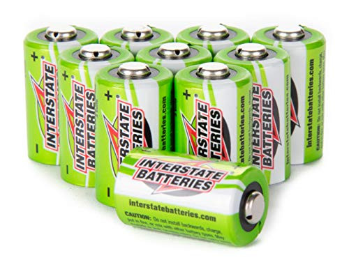 Interstate Batteries CR2 Lithium 3V Battery -10 Pack- 3 Volt Lithium CR2 -PHO0210A-