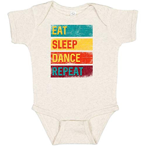 inktastic Dancing Eat Sleep Dance Infant Creeper 18 Months Natural Heather 33980