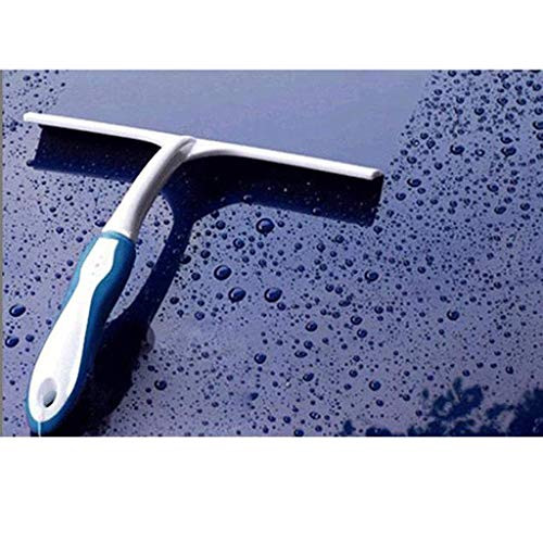 JSCARLIFE Shower Squeegee Glass Squeegee Window Squeegee All-Purpose Squeegee for Bathroom/Kitchen/Car Glass/Mirror/Shower Door/Tile 6 Inch