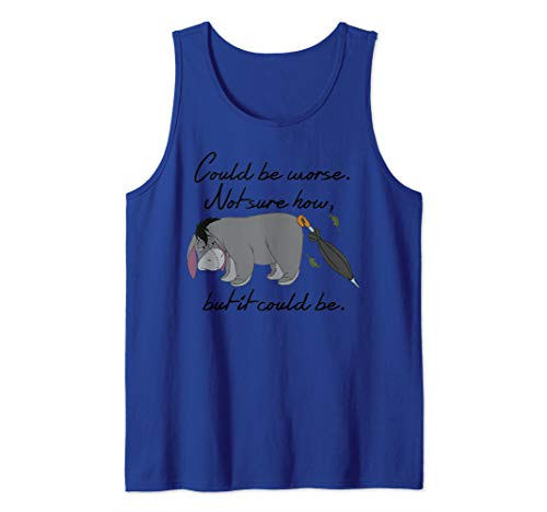 Disney Winnie The Pooh Eeyore Could Be Worse Tank Top Disney Winnie The Pooh Eeyore Could Be Worse Tank Top