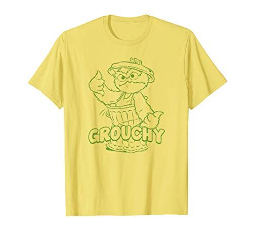 Sesame Street Oscar the Grouch Grouchy T Shirt T-Shirt