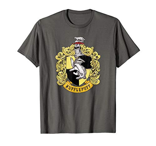 Harry Potter Hufflepuff Rough Crest T-Shirt