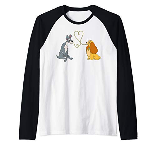 Disney Lady and The Tramp Bella Notte Raglan Baseball Tee