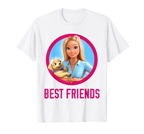 Barbie Dreamhouse Adventures Barbie and Puppy T-Shirt Barbie Dreamhouse Adventures Barbie and Puppy T-Shirt