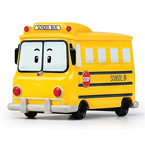 School Bus Robocar Poli DIE-CAST Toy- Diecasting Vehicle -Non-Transforming Diecast-