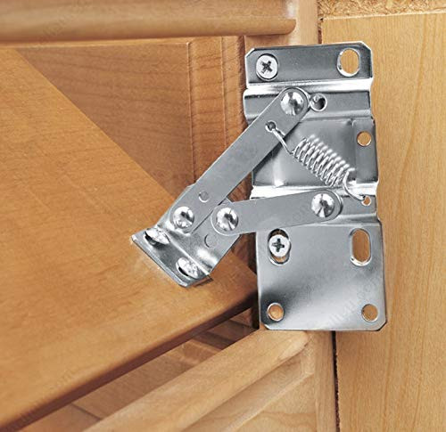 Kitchen Inventions Tip-Out Tray Hinges Under Sink Cabinet Organizer for False Front Drawer