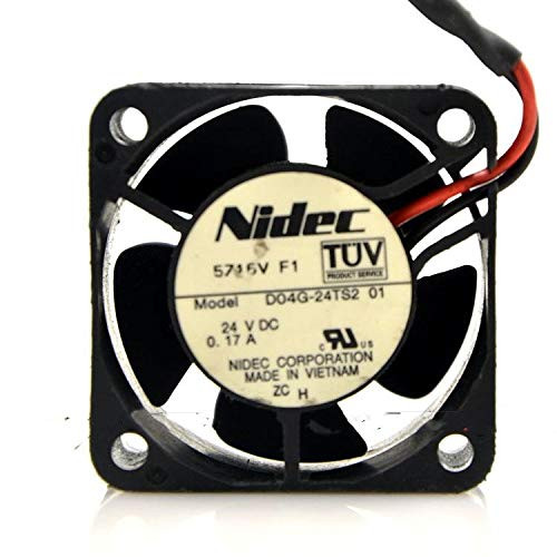 For NIDEC D04G-24TS2 01 24V 0.17A 4CM 4020 Inverter Cooling Fan