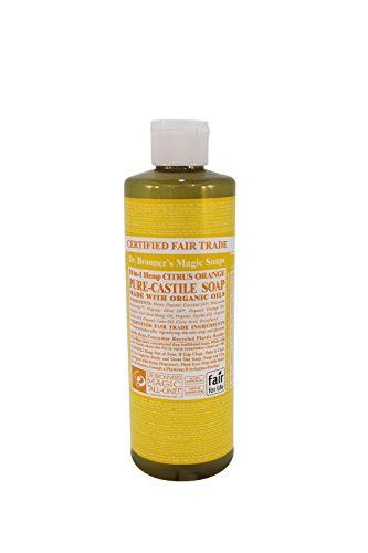 Dr Bronner Soap Liq Citrus Orange