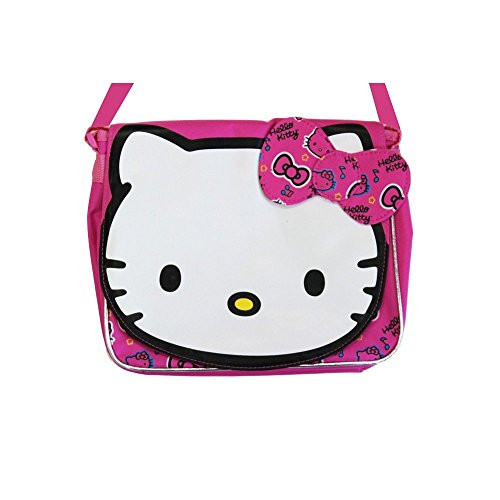SANRIO Pink Face Hello Kitty Messenger Bag - Hello Kitty Laptop Bag