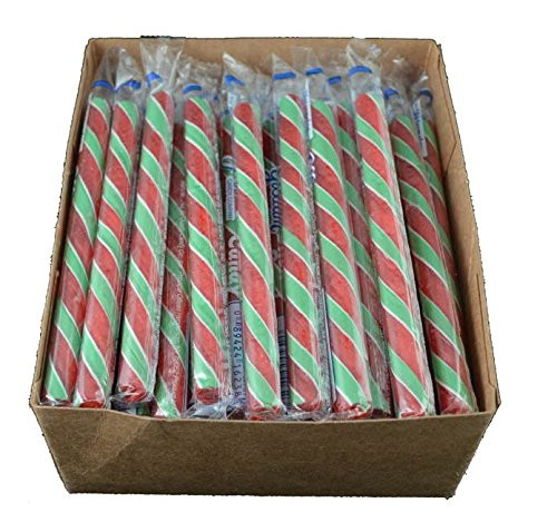 Old Fashioned Watermelon Candy Sticks - 80 / Box
