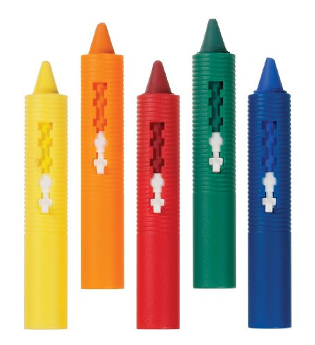 In munchkin Munchkin bath time bus drawing crayon fun -5 pieces- -japan import-
