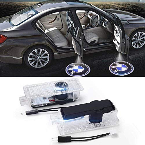 OUTOWIN Car Door LED Lighting Entry Ghost Shadow Projector Welcome Lamp Logo Light for BMW Series (2 Pack)