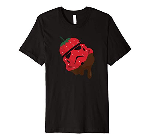 Star Wars Chocolate Dipped Strawberry Stormtrooper Premium T-Shirt