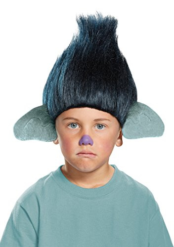 Branch Child Trolls Wig- One Size