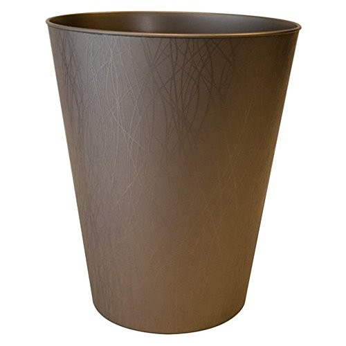 HMS Co. HFT-672245-6 Hefty Wastebasket- 2.3 gal- Bronze