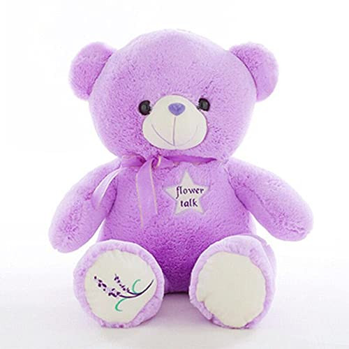 Giant Teddy Bear Big Teddy Bear Huge Soft Teddy Bear Plush Toy 45cm - Purple-