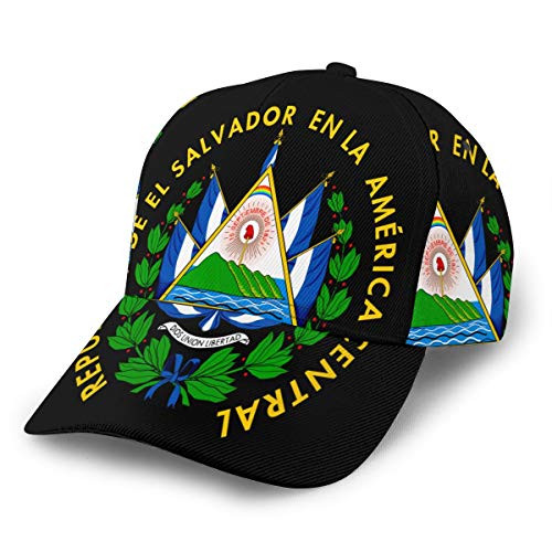 NOT Coat of Arms of El Salvador Dad Hat Classic Baseball Cap -Full Print- Panel Cap