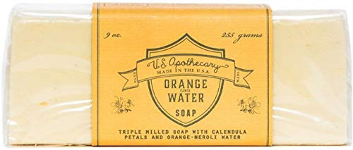 Orange Water Triple Milled Bar Soap - 9 ounce