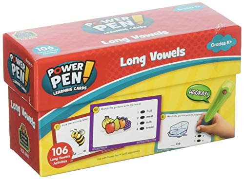 Teacher Created Resources Power Pen Learning Cards: Long Vowels