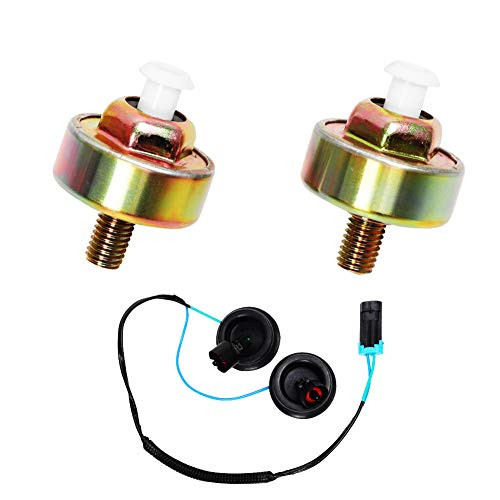 HIMIKI Knock Sensor with Harness 12601822 12589867 Compatible with Chevy GMC Cadillac Yukon Tahoe Sierra Silverado Suburban Express 1500 2500 3500 Camaro Corvette Escalade HIMIKI Knock Sensor with Harness 12601822 12589867 Compatible with Chevy GMC Cadillac Yukon Tahoe Sierra Silverado Suburban Express 1500 2500 3500 Camaro Corvette Escalade