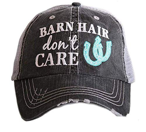 KATYDID Barn Hair Dont Care Baseball Cap - Trucker Hat for Women - Stylish Cute Sun Hat -Mint- KATYDID Barn Hair Dont Care Baseball Cap - Trucker Hat for Women - Stylish Cute Sun Hat -Mint-