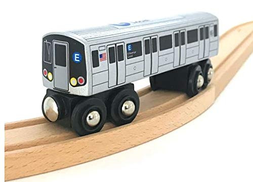 Munipals MP01-110E MTA NYC E Train Subway 8th Avenue Local Wooden R160 Car