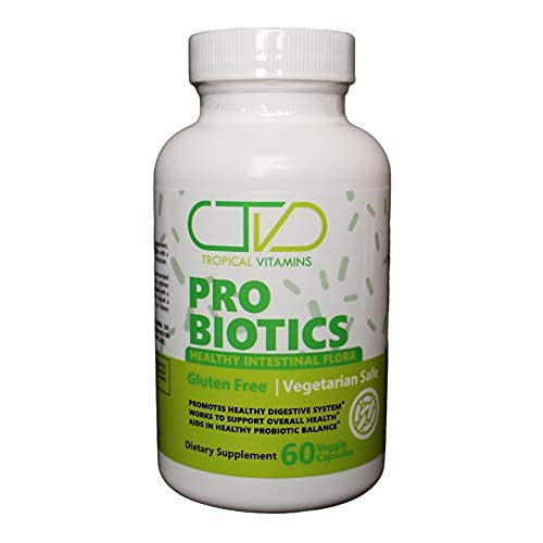 Probiotics 15 Billion CFU Probiotics for Women Probiotics for Men Gluten Free Healthy Intestinal Flora Healthy Probiotic Balance Works to Support Overall Health 60 Capsules