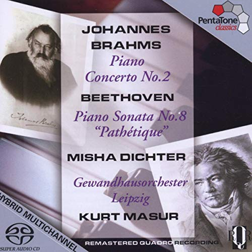 Brahms- Piano Concerto No. 2/ Beethoven- Piano Sonata No. 8- 'Pathetique'