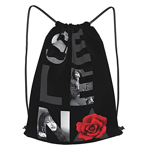 Selena Quintanilla Drawstring Backpack Sports Drawstring Shoulder Strap Bag Sports Gym Bag Yoga Bag With Internal Pockets