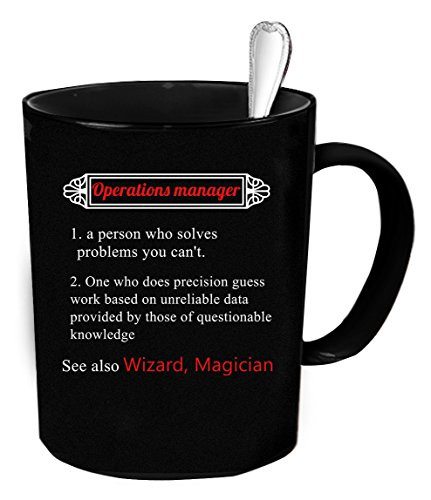 Operations manager Coffee Mug 11 oz. Operations manager funny gift.