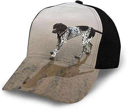 Funny Baseball Caps| German Shorthaired Pointer Dog Hats Trucker Hat Dad Adjustable Black Cap Baseball