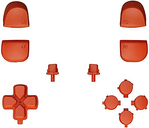 L2 R2 Buttons L1 R1 Trigger Buttons Accessories for PS5 Controllers Gamepad -Orange-