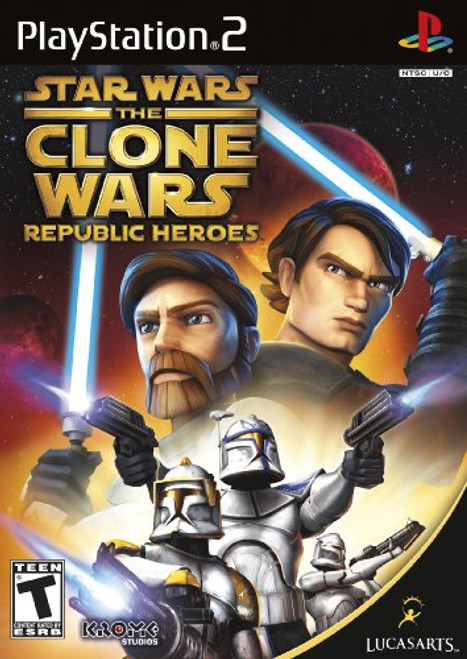 Star Wars the Clone Wars- Republic Heroes - PlayStation 2
