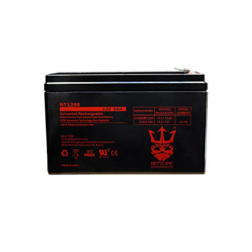 Neptune 12V 9Ah NT-1290 Rechargeable SLA Sealed Lead Acid Battery Neptune 12V 9Ah NT-1290 Rechargeable SLA Sealed Lead Acid Battery