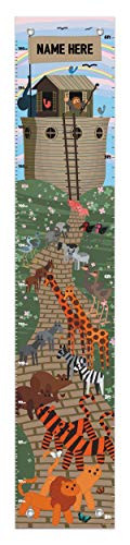 Noahs Ark Animal Growth Chart with Name Animal Theme Growth Chart for Kids Personalized Growth Chart