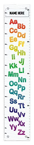ABC Growth Chart Custom Name School Growth Chart for Kids Height Chart Personalized Growth Chart