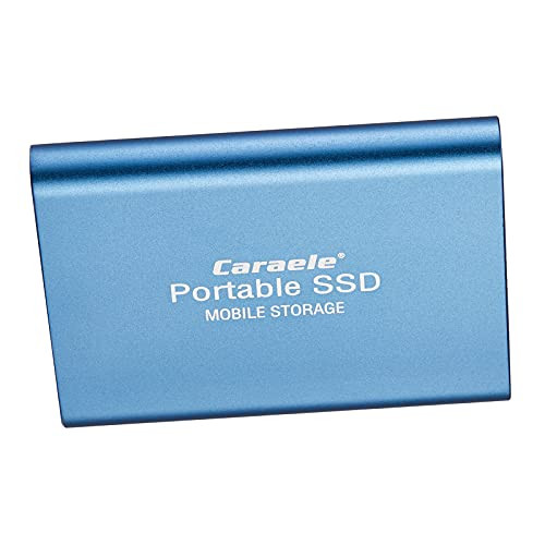 MERIGLARE Aluminum Alloy USB 3.0 500GB SSD External Portable Storage USB 3.1 Gen-1 Meet The Quality Standards- 100 percent Tested Before Shipment - Blue