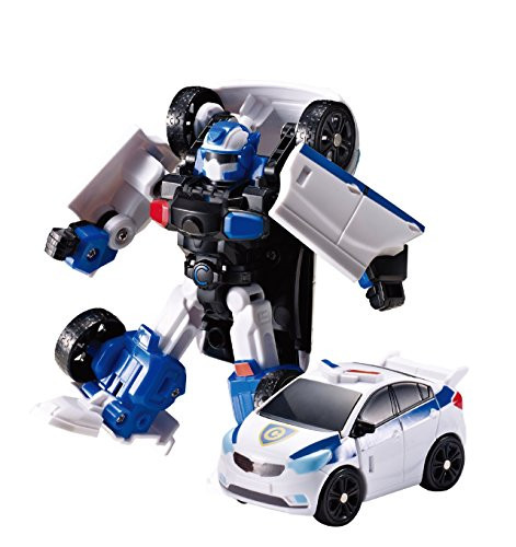 Tobot Youngtoys Mini C, Car Transforming Robot Car to Robot Animation Character 